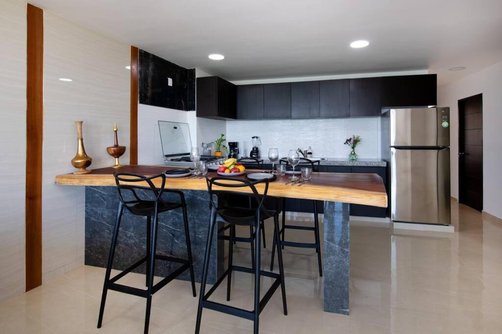 Amara, Depa Con Vista Al Mar Apartment แคนคูน ภายนอก รูปภาพ
