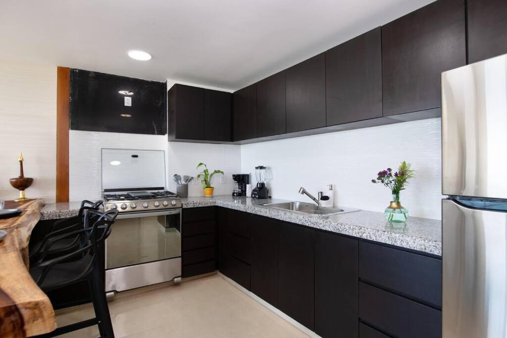 Amara, Depa Con Vista Al Mar Apartment แคนคูน ภายนอก รูปภาพ